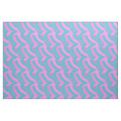 Moderne, rosa/grüne Schöpfer Stoff (Fat Quarter (45,7 x 55,9 cm))