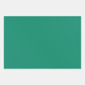 Moderne rosa, grüne und goldene Streifen Geschenkpapier Set (Vorderseite 2)