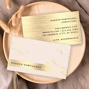 Moderne Rosa Imitate mit schick rosa Rosa Gold-Bru Visitenkarte