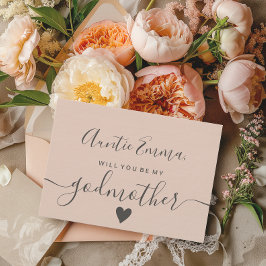 Moderne Rosa ist meine Taufe für meine Mutter Einladung