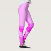 Moderne rosa Leggings. Leggings (Rechts)