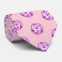 Moderne rosa Lila Diskothek Ball Muster Pastellros