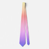 Moderne rosa Lila Ombre Gradient Neck Tie Krawatte (Vorderseite)