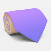 Moderne rosa Lila Ombre Gradient Neck Tie Krawatte (Gerollt)