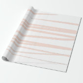 Moderne rosa Linien, Abstrakte Kunst Geschenkpapier (Ungerollt)