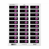 moderne Rosa Lippen Makeup Artist Kosmetologe (Vorne)