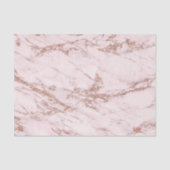 Moderne Rosa Marmor Rose Gold Glitzer Hochzeit Seidenpapier (Vorderseite)