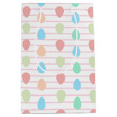 Moderne rosa Mode Oster Mittlere Geschenktüte (Vorderseite)