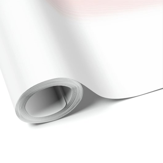 Moderne Rosa Moderne Elegantes Design Trendy Geschenkpapier (Rolleneckpunkt)