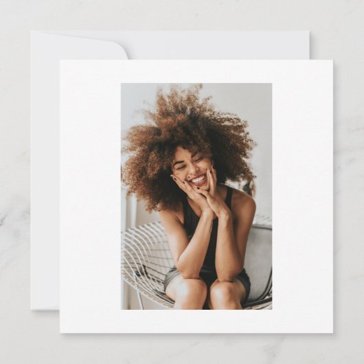 Moderne rosa Neon 2023 Foto Graduation Party Einladung (Rückseite)