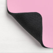 Moderne rosa-orange Monogramm Anfangsbuchstaben pe Mousepad (Ecke)