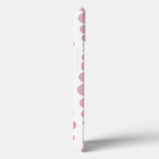 Moderne rosa Rechtecke Case-Mate iPhone Hülle (Rückseite / Rechts)