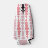 Moderne rosa Rechtecke Flaschenkühler (Rückseite)