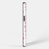 Moderne rosa Rechtecke iPhone Hülle (Rechte Seite)