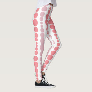 Moderne rosa Rechtecke Leggings