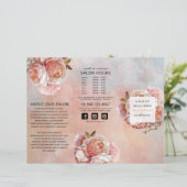 Moderne rosa Rosenhöhle und Fotos (Stehend Vorderseite)