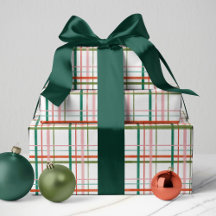 Moderne, rosa, rote, grüne Karierte Handschrift