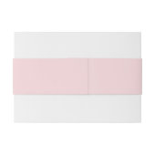 Moderne rosa rote Retro Funky Bold einzigartige Ho Einladungsbanderole (Rückseitenbeispiel)