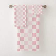 Moderne Rosa Schachbrettmuster-Wangenrot 