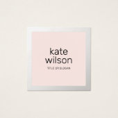 Moderne Rosa Schönheit Beruflich (Vorderseite)