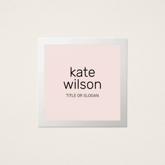 Moderne Rosa Schönheit Beruflich (Vorderseite)