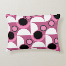 Moderne rosa, schwarz und grau