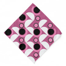 Moderne rosa, schwarz und grau