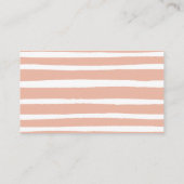 Moderne rosa Sprinkle Donut Bäckerei Konditorei Visitenkarte (Rückseite)