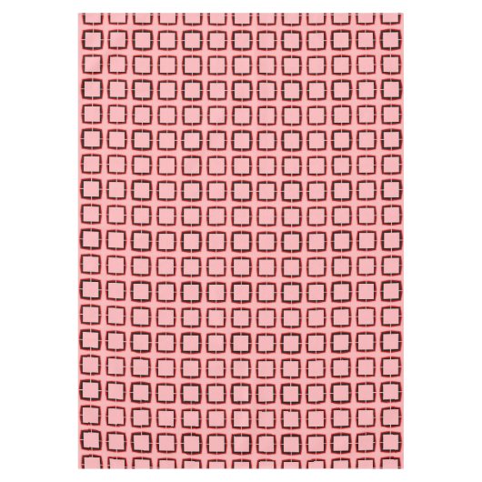 Moderne rosa Textur Tischdecke (Vorderseite)