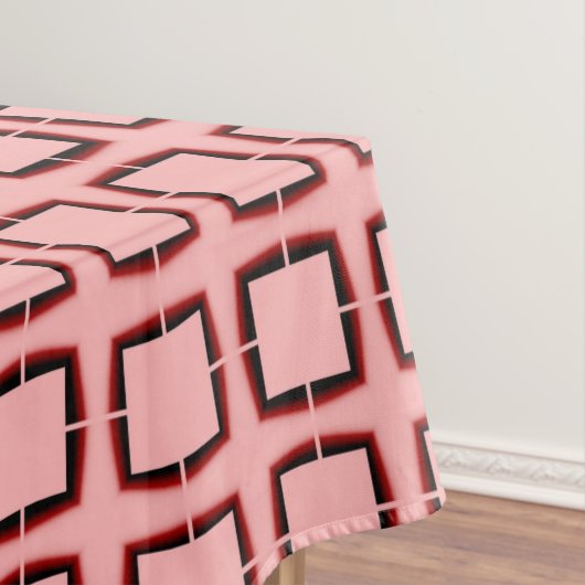 Moderne rosa Textur Tischdecke (Beispiel)