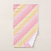 Moderne rosa und gelb-gelbe, elegante Vorlage Badhandtuch Set (Handtuch)