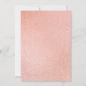 Moderne Rosa- und Golddusche (Rückseite)