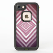 Moderne rosa und weiße Gravierplätze (Rückseite)