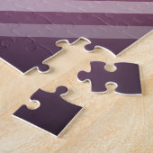 Moderne rosa und weiße Gravierplätze Puzzle (Seite)