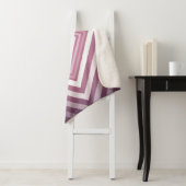 Moderne rosa und weiße Gravierplätze Sherpadecke (Beispiel)