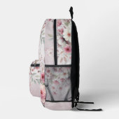 Moderne rosa, weiße, florale Rucksäcke Nähtasche s (Rechts)