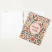 Moderne rosafarbene Floral Planer (Anzeige)