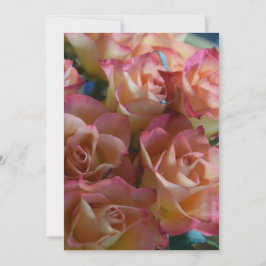 Moderne Rose 21. Geburtstag Party Einladung