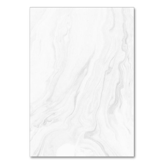 Moderne Rose aus weißem Marmor Gold Script Wedding Tischnummer (Rückseite)