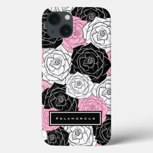 Moderne Rose iPhone 13 Hülle