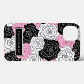 Moderne Rose Case-Mate iPhone Hülle (Rückseite (Horizontal))