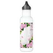 Moderne Rose feminine Edelstahlflasche (Links)