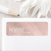 Moderne Rose für Hochzeiten mit Wasserfarbe Gold I (Insitu)