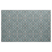 Moderne Rose Gold Aquamarines Ananas Muster Stoff (Fat Quarter (45,7 x 55,9 cm))
