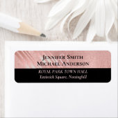 Moderne Rose Gold Black Wedding (Insitu)