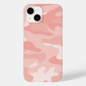 Moderne Rose Gold Blush Pink Camouflage Muster Case-Mate iPhone Hülle (Rückseite)