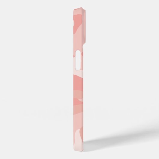 Moderne Rose Gold Blush Pink Camouflage Muster Case-Mate iPhone Hülle (Rückseite / Rechts)