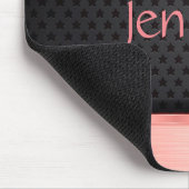 Moderne Rose Gold Metalic Mousepad (Ecke)