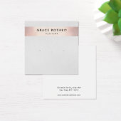 Moderne Rose Gold Strip Studs verleihen Anzeige (Schreibtisch)