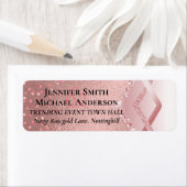 Moderne Rose Gold Trendy Budget Hochzeit (Insitu)